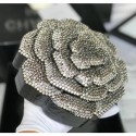 Chanel Resin/Strass Camellia Evening Bag A69841 Silver/Grey 2019 AQ01748