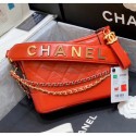 Chanel Samll CHANEL'S GABRIELLE Hobo Bag in Aged Calfskin AS0865 Red 2020(Top Quality) Collection AQ03192