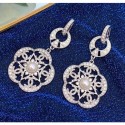 Chanel Silver Crystal Earrings 57 2020 Collection AQ02845