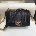 Chanel Small Boy Chanel Handbag A67085 Black 2019 Collection AQ02150