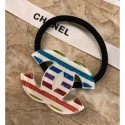 Chanel Stripe CC Hair Accessory White/Blue/Red/Green 2018 AQ03425