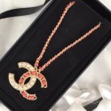 Cheap Chanel CC Necklace AB0124 Rosy 2019 Collection AQ02660
