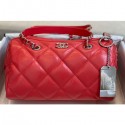 Copy AAA Chanel Small Bowling Bag AS1321 Red 2020 AQ03150