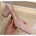 Copy Chanel Heel 6.5cm Slingbacks G31318 Light Pink 2020 AQ02111