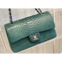 Copy Chanel Python Classic Flap Medium Bag A1112 23 AQ02444