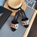 Designer Chanel Heel 4.5cm Lambskin Mules G34871 apricot 2019 AQ02284
