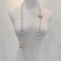 Fake Chanel Pearl Long Necklace AB2685 2019 Collection AQ03562