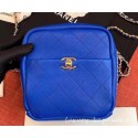 Fashion Chanel Casual Trip North/South Camera Case Bag AS0139 Blue 2019 AQ02170