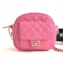 Fashion Replica Chanel Grained Calfskin Small Camera Case Bag AS0005 Pink 2019 AQ01029