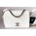 High Quality Chanel Quilted Flap Bag with Adjustable Strap AS0574 White 2019 AQ01070