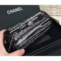 High Quality Imitation Chanel Resin/Strass Evening Bag A69844 Black 2019 AQ02608