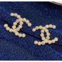 Imitation 1:1 Chanel Crystal & Pearls CC Earrings 44 2020 Collection AQ00724