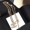 Imitation Chanel Pearl CC Pendant Neckalce 2019 Collection AQ01932