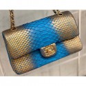 Imitation Chanel Python Classic Flap Medium Bag A1112 20 AQ03765