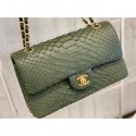 Imitation Chanel Python Classic Flap Medium Bag A1112 22 AQ03013