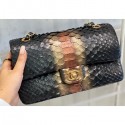 Imitation Chanel Python Classic Flap Medium Bag A1112 27 AQ02678