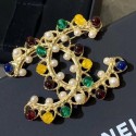 Imitation Chanel Stone CC Brooch AB2411 2019 Collection AQ02040