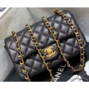 Imitation Fashion Chanel Original Quality Small Classic Flap Bag 1116 in Sheepskin Black with Gold Hardware AQ03567