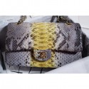 Imitation High Quality Chanel Python Classic Flap Medium Bag A1112 09 AQ01666