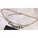 Knockoff Chanel 'CHANEL' Waist Chain Black/Gold 2018 AQ02369