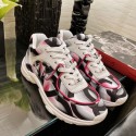 Knockoff Chanel Colored Logo Print Sneakers G34360 Pink 2020 Collection AQ00881