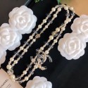 Knockoff Chanel Pearl Star Resin Long Necklace AB2507 2019 Collection AQ01218