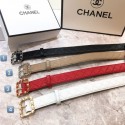 Knockoff Chanel Quilted Lambskin Belt 30mm with Pearl Chain Framed Buckle 2019 Collection AQ03329