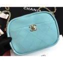 Replica Chanel Casual Trip Small Camera Case Bag AS0137 Light Green 2019 AQ01934