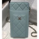 Replica Chanel Classic Clutch with Chain Bag AP0990 Grained Dusty Green 2020 AQ01839