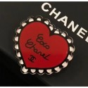 Replica Chanel Coco Heart Brooch AB0930 Red/White/Black 2018 AQ03243