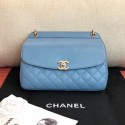 Replica Chanel Flap Bag AS0416 Blue 2019 Collection AQ00842