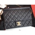 Replica Chanel Lambskin with Imitation Pearls Small Flap Bag AS0582 Black 2019 AQ01019