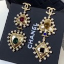 Replica Chanel Pearly Heart and Playing Card Earrings 2019 Collection AQ00556