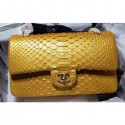 Replica Chanel Python Classic Flap Medium Bag A1112 04 AQ03502