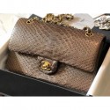 Replica Chanel Python Classic Flap Medium Bag A1112 46 AQ02966