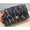 Replica Chanel Python Classic Flap Medium Bag A1112 66 AQ01758