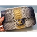 Replica Chanel Python Classic Flap Small Bag A1116 10 AQ02144