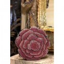 Replica Chanel Resin/Strass Camellia Evening Bag A69841 Pink/Red 2019 AQ04143