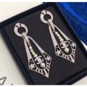 Replica Chanel Silver Crystal Earrings 56 2020 Collection AQ02125