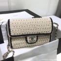 Replica Top chanel pearl knitwear classic flap bag white AQ01977