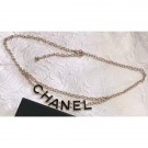 Chanel 'CHANEL' Waist Chain Black/Gold 2018 AQ03366