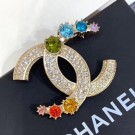 Chanel Colorful Stone Charms CC Brooch 2019 Collection AQ01543