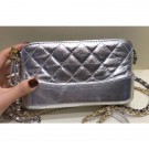 Chanel Gabrielle Clutch With Chain Bag A94505 Silver 2018 AQ02516