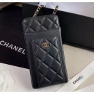 Chanel Lambskin Classic Clutch With Chain AP0990 Black 2020 Collection AQ00946