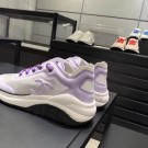 Chanel Mesh and Fabric Sneakers G34763 Lilac 2019 AQ03781