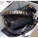 Chanel Samll CHANEL'S GABRIELLE Hobo Bag in Aged Calfskin AS0865 Black 2020(Top Quality) Collection AQ02692