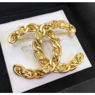 Fake Copy Chanel Brass CC Brooch 50 2020 Collection AQ03379