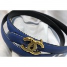 Fashion Chanel CC Belt 15mm Width Blue 2018 Belt AQ01678