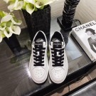 Imitation Fashion Chanel Calfskin Sneakers G35934 White/Black 2020 Collection AQ03461