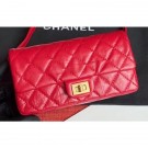 Replica Chanel Aged Calfskin 2.55 Reissue Waist Bag A57791 Red 2019 AQ02616